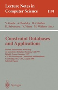 Cover: Constraint Databases and Applications - Springer