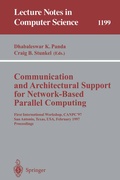 Cover: Communication and Architectural Support for Network-Based Parallel Computing - Springer