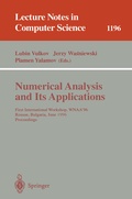 Cover: Numerical Analysis and Its Applications - Springer