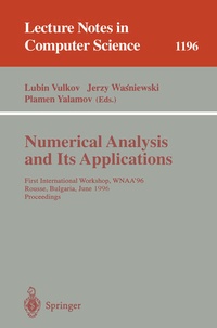 Enlarge image Cover: Numerical Analysis and Its Applications - Springer