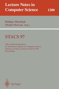 Enlarge image Cover: STACS 97 - Springer