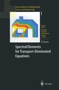 Cover: Spectral Elements for Transport-Dominated Equations - Springer