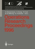 Cover: Operations Research Proceedings 1996 - Springer