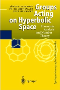 Abbildung von: Groups Acting on Hyperbolic Space - Springer