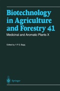 Cover: Medicinal and Aromatic Plants X - Springer