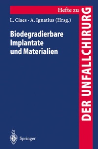 Enlarge image Cover: Biodegradierbare Implantate und Materialien - Springer