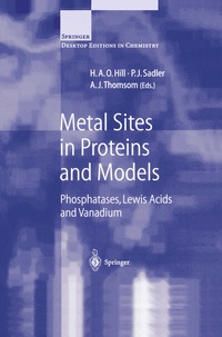 Enlarge image Cover: Metal Sites in Proteins and Models - Springer
