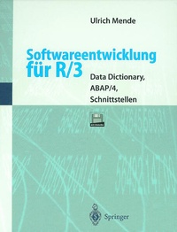 Enlarge image Cover: Softwareentwicklung für R/3 - Springer