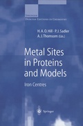 Cover: Metal Sites in Proteins and Models - Springer