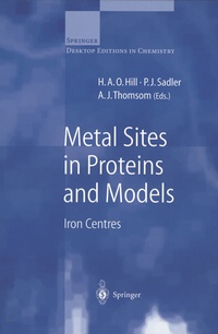 Enlarge image Cover: Metal Sites in Proteins and Models - Springer
