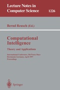 Cover: Computational Intelligence. Theory and Applications - Springer