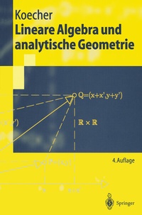 Abbildung von: Lineare Algebra und analytische Geometrie - Springer