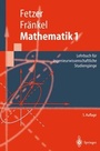 Cover: Mathematik 1 - Springer