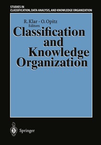 Enlarge image Cover: Classification and Knowledge Organization - Springer