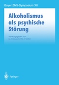 Cover: Alkoholismus als psychische St&ouml;rung - Springer
