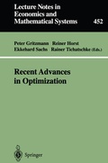 Cover: Recent Advances in Optimization - Springer