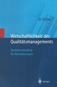 Abbildung von: Wirtschaftlichkeit des Qualitätsmanagements - Springer