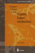Cover: Organic Superconductors - Springer