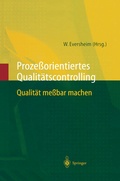 Cover: Proze&szlig;orientiertes Qualit&auml;tscontrolling - Springer