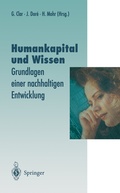 Cover: Humankapital und Wissen - Springer