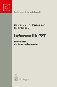 Abbildung von: Informatik '97 Informatik als Innovationsmotor - Springer