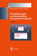 Cover: Prinzipl&ouml;sungen zur Konstruktion technischer Produkte - Springer