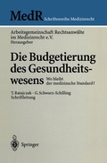 Cover: Die Budgetierung des Gesundheitswesens - Springer
