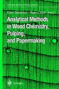 Bild: Analytical Methods in Wood Chemistry, Pulping, and Papermaking - Springer