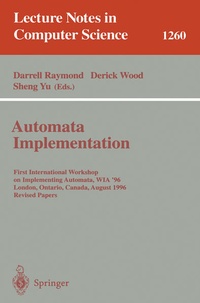 Enlarge image Cover: Automata Implementation - Springer