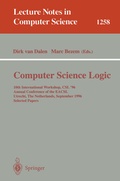 Cover: Computer Science Logic - Springer