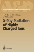 Cover: X-Ray Radiation of Highly Charged Ions - Springer