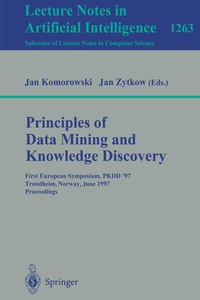 Enlarge image Cover: Principles of Data Mining and Knowledge Discovery - Springer