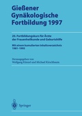 Cover: Gie&szlig;ener Gyn&auml;kologische Fortbildung 1997 - Springer