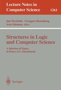 Cover: Structures in Logic and Computer Science - Springer