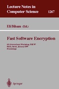Cover: Fast Software Encryption - Springer