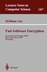 Enlarge image Cover: Fast Software Encryption - Springer