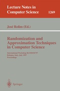 Cover: Randomization and Approximation Techniques in Computer Science - Springer