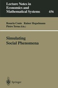 Cover: Simulating Social Phenomena - Springer