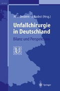 Cover: Unfallchirurgie in Deutschland - Springer