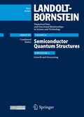 Cover: Semiconductor Quantum Structures - Growth and Structuring - Springer