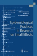 Cover: Epidemiological Practices in Research on Small Effects - Springer