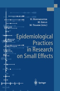 Enlarge image Cover: Epidemiological Practices in Research on Small Effects - Springer