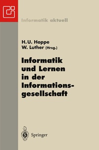 Abbildung von: Informatik und Lernen in der Informationsgesellschaft - Springer