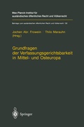 Abbildung von: Grundfragen der Verfassungsgerichtsbarkeit in Mittel- und Osteuropa - Springer
