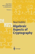 Cover: Algebraic Aspects of Cryptography - Springer