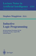 Cover: Inductive Logic Programming - Springer