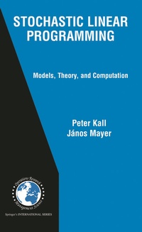 Enlarge image Cover: Stochastic Linear Programming - Springer