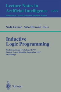 Enlarge image Cover: Inductive Logic Programming - Springer