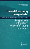 Cover: Umweltforschung quergedacht - Springer