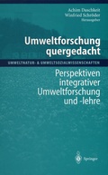 Cover: Umweltforschung quergedacht - Springer